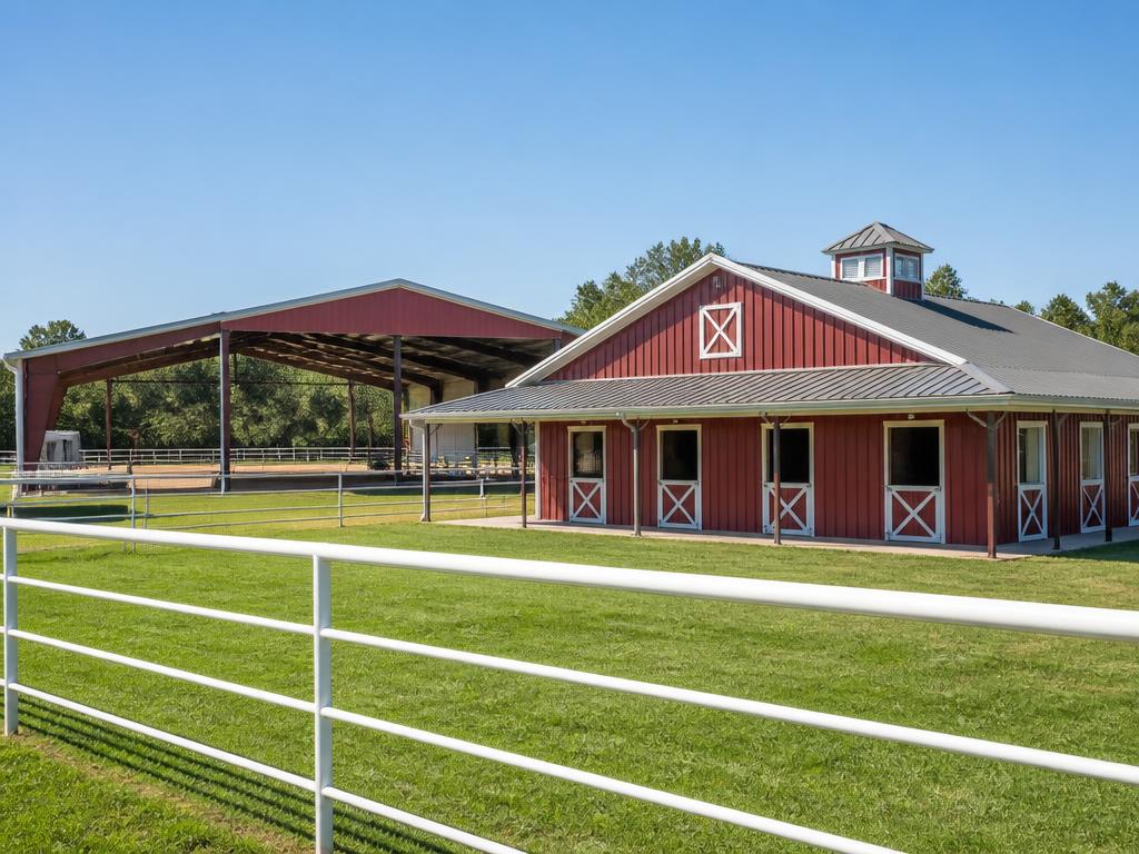 Bosque Bend Equestrian Center in Erath County, Texas